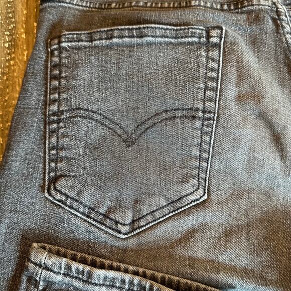 Men’s Levis’ Premium 512 Denim Jeans Grey Black, 34W x 28L - Picture 9 of 13